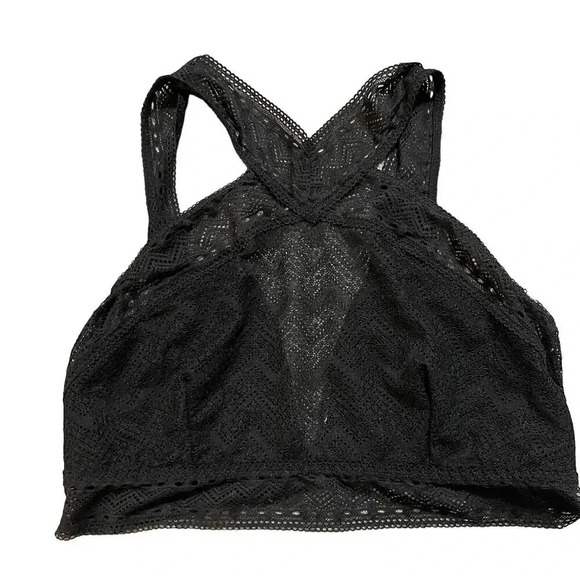 NWT‎ Flirtitude SZ Medium Black Lace Bralette - Picture 1 of 4